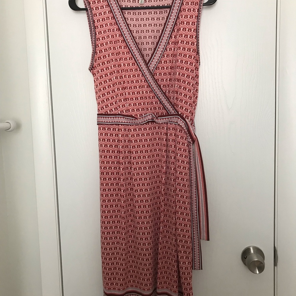 Max Studio Wrap-look Dress Sz Sm
